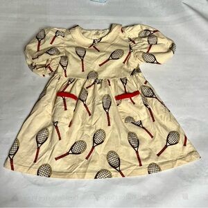 13. Mini Rodini Girls Dress Tennis Racquet 3T